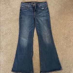 American Eagle Outfitters Indigo Flare Jeans